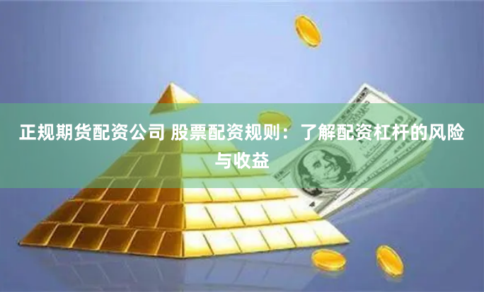 正规期货配资公司 股票配资规则：了解配资杠杆的风险与收益